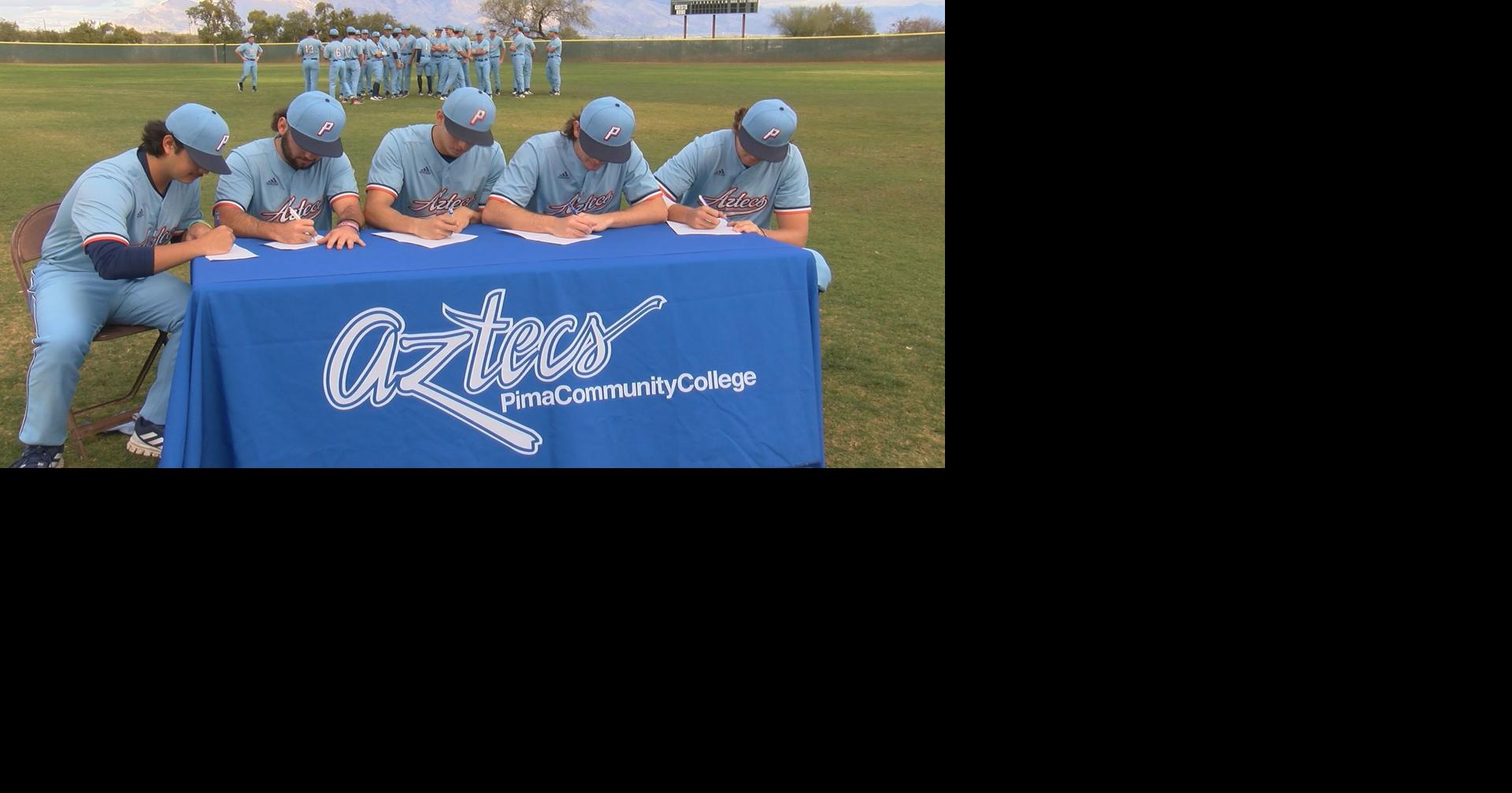 Five Pima College Baseball players sign to play at Division I level