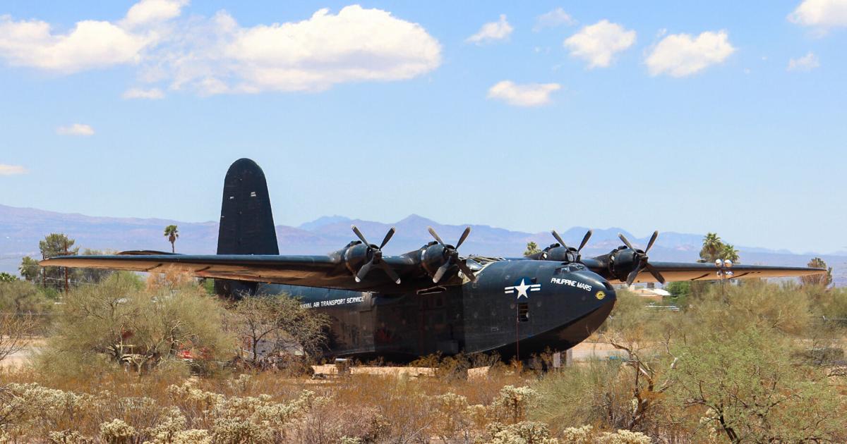Rare WWII seaplane travels from Phoenix to Tucson museum