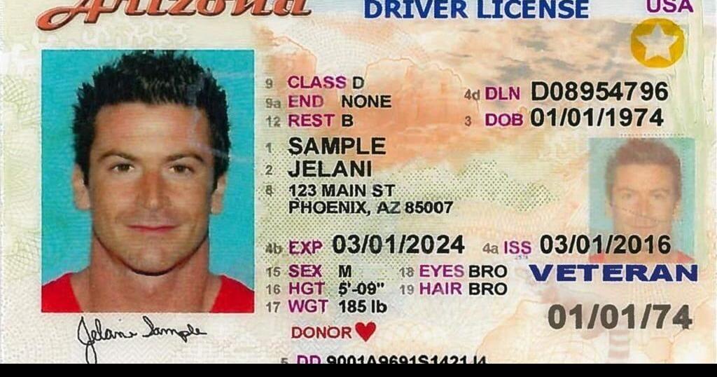 Jelani Sample is no longer the face of Arizona driver's licenses