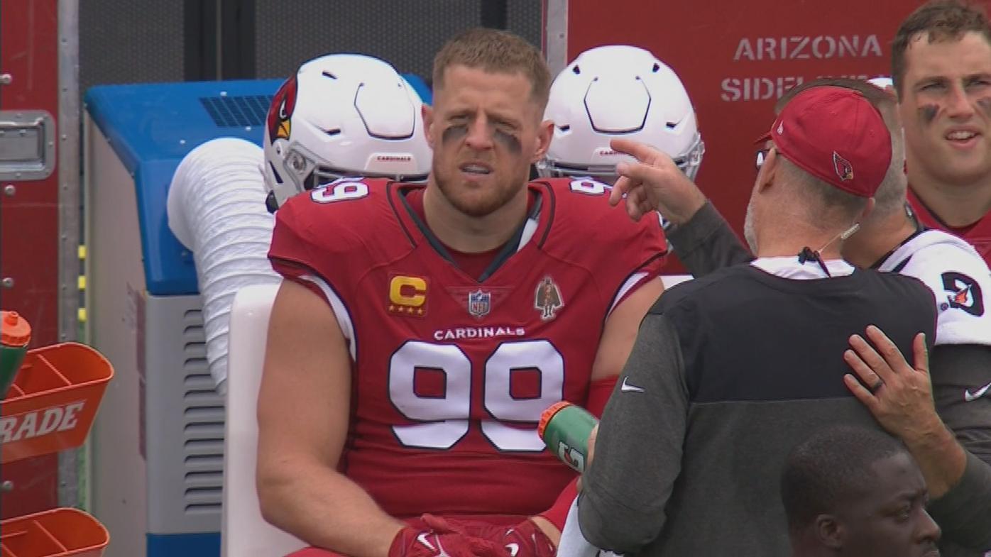 Cardinals' JJ Watt emotional talking about heart issue: 'I'm happy