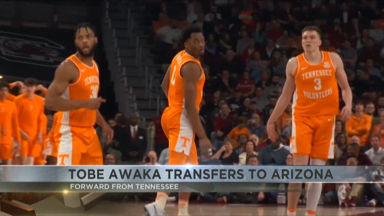 Arizona Men's Basketball Adds Forward Tobe Awaka From Tennessee | Video ...