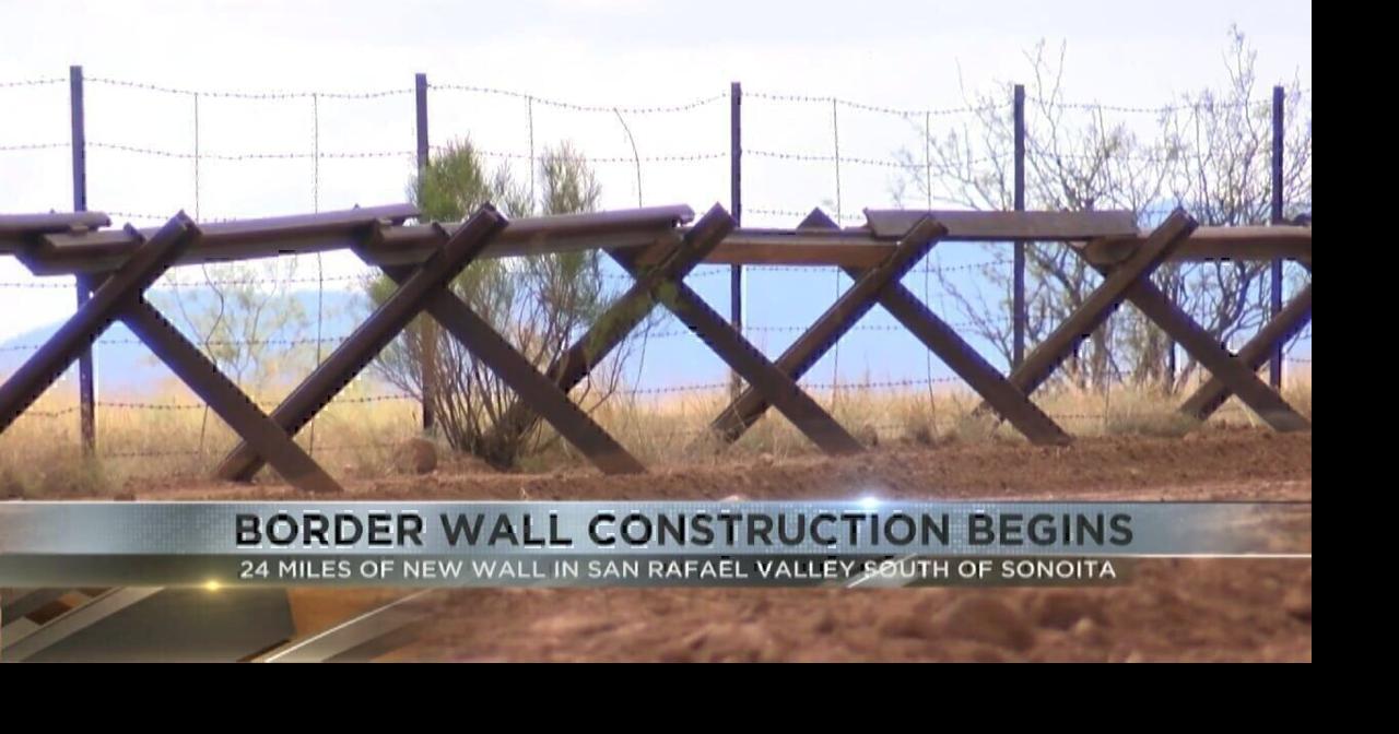 Border wall construction begins in San Rafael Valley | Video | kvoa.com