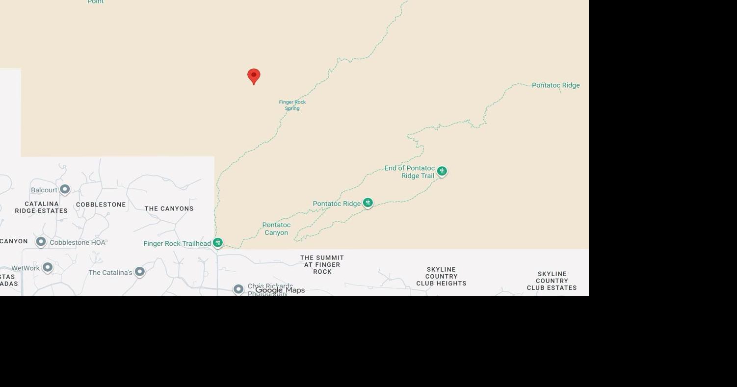 UPDATE: Lightning sparks Finger Rock Fire in Santa Catalinas. 20 acres, 0% contained. Finger Rock Trail closed.