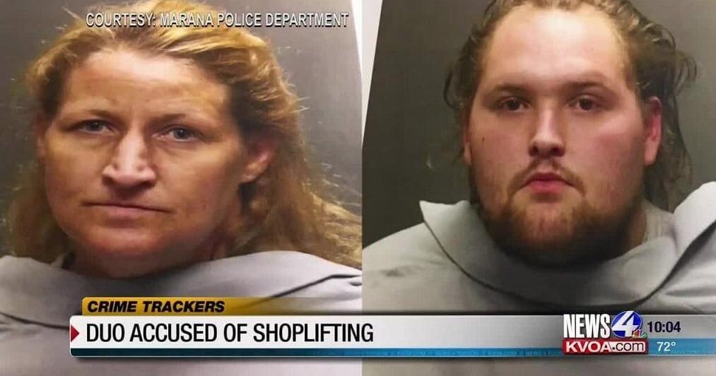Crime Trackers: Mother and son accused of shoplifting | Crime | kvoa.com