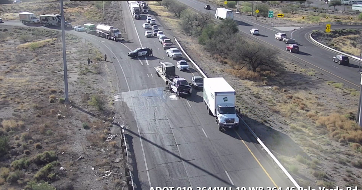 Crash causes traffic restrictions on I-10 WB near Palo Verde | Local ...