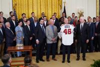 Biden hosts World Series-winning Astros at White House