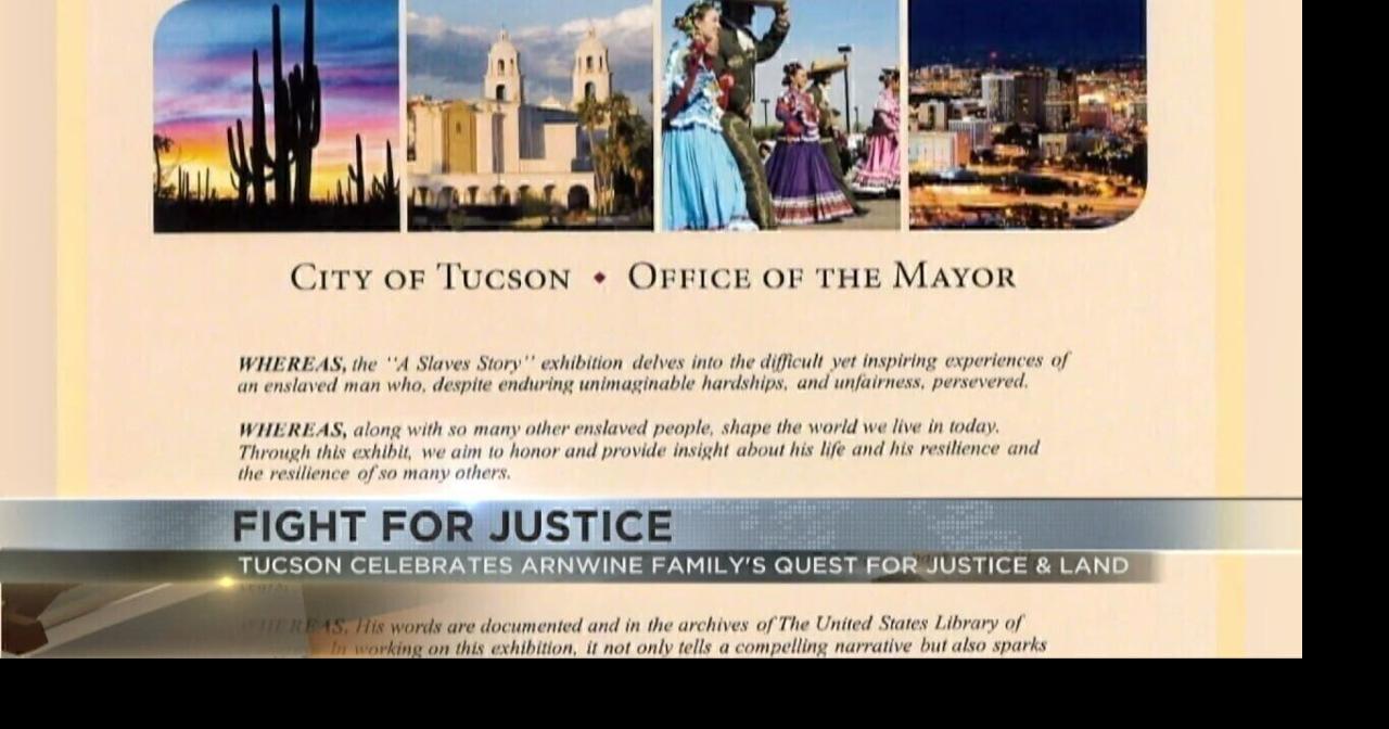Tucson recognizes Arnwine Family's fight for justice | Video | kvoa.com