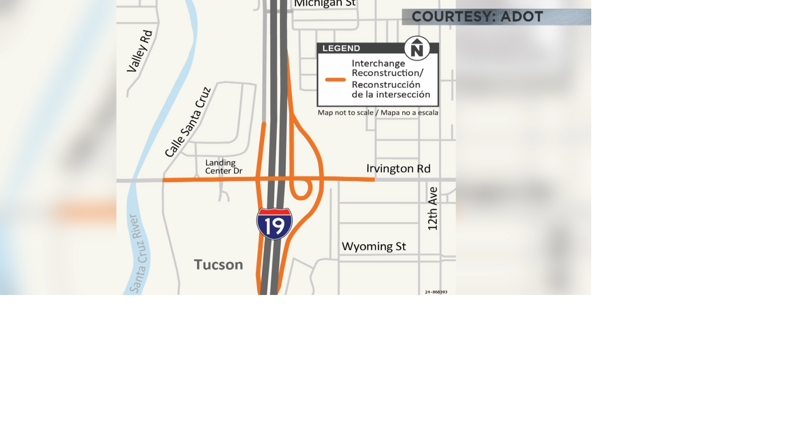 ADOT project to widen I-19 ramps, add bridge near Tucson