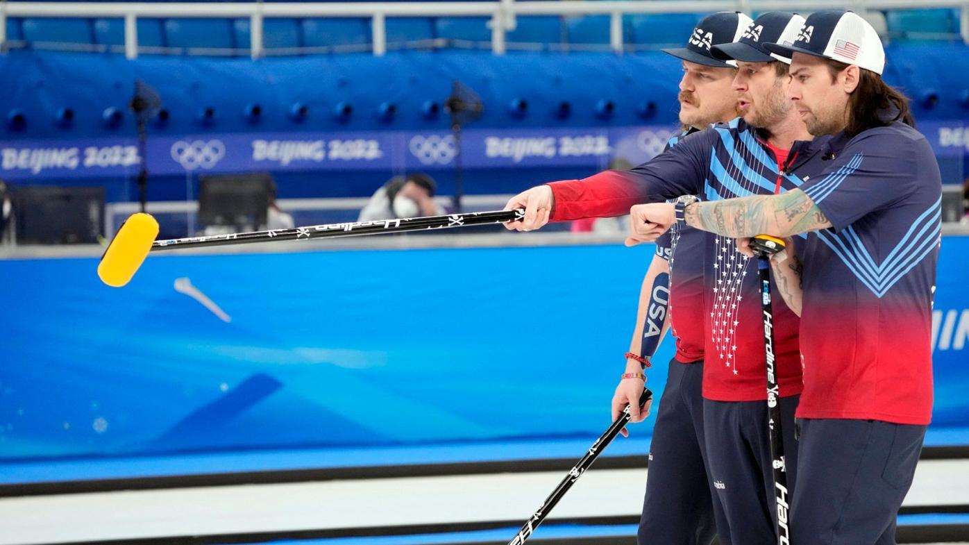 Team Usa Falls To Great Britain In Men S Curling Semifinals Olympics Kvoa Com