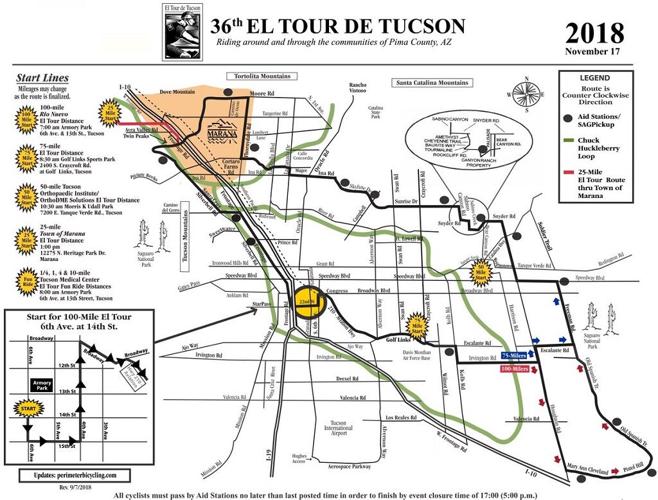 El Tour de Tucson What you need to know Local News