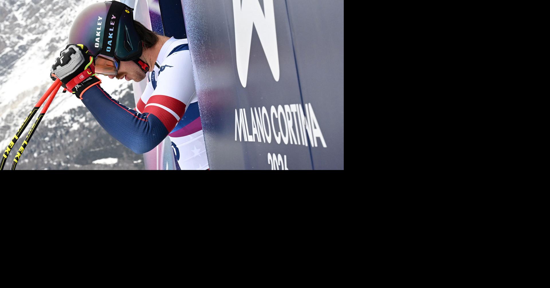 U.S. Alpine skier Bryce Bennett delivers emotional interview on the power of the Olympics