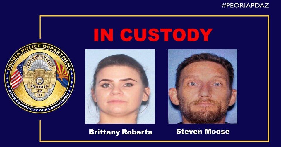 Missing child from Peoria located in Tucson, two people arrested