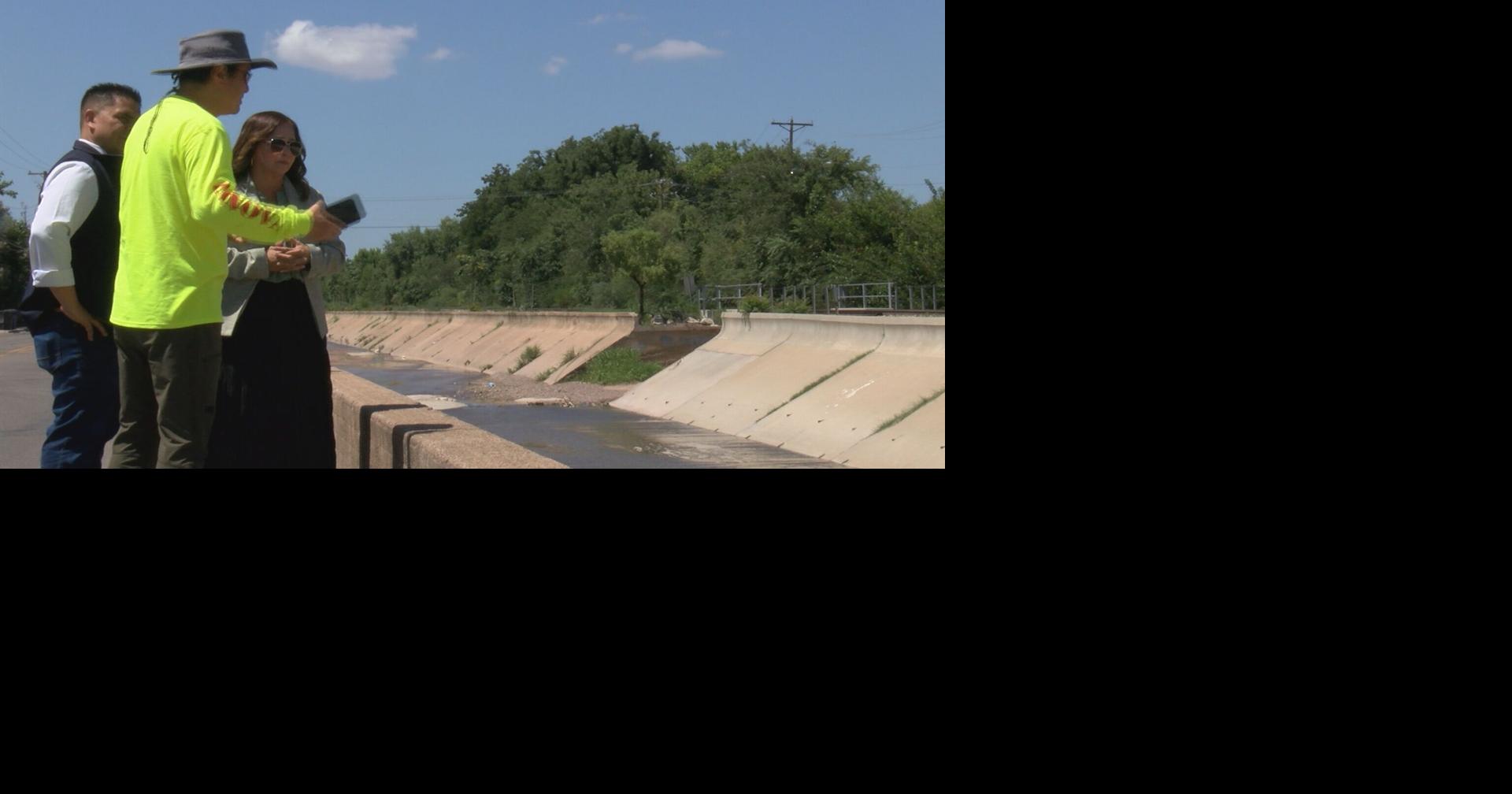 Congresswoman Grijalva tours Nogales Wash after monsoon damage