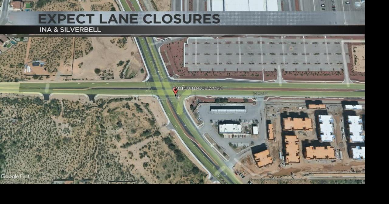 Lane closures coming to Ina and Silverbell for gas line maintenance ...