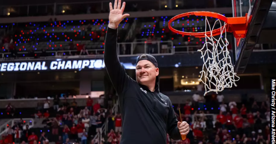 University of Arizona extends men's basketball head coach Tommy Lloyd's contract through 2031 season