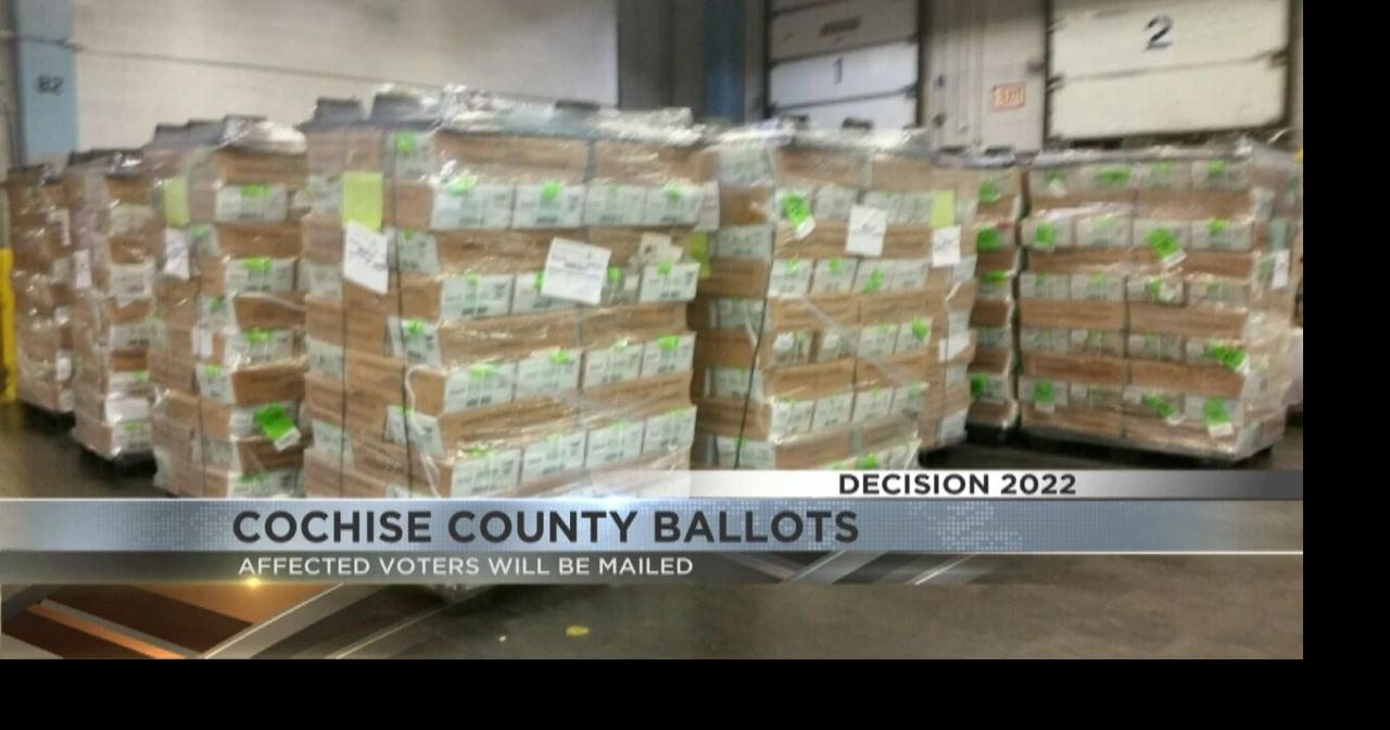 The Cochise County Recorder's office says a mailing error has affected