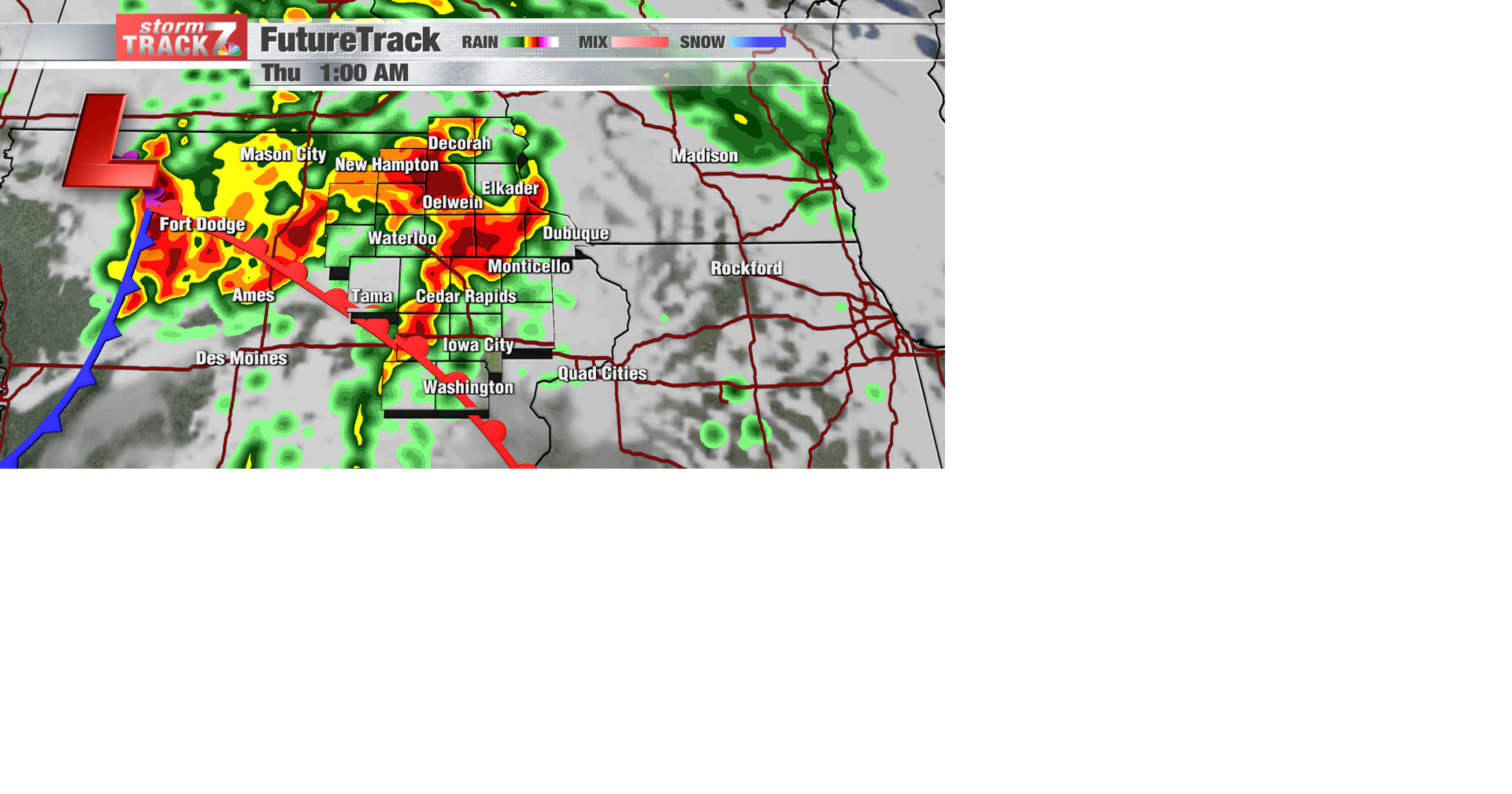 TRACKING: Rain and storm chances tick up the next couple of days ...