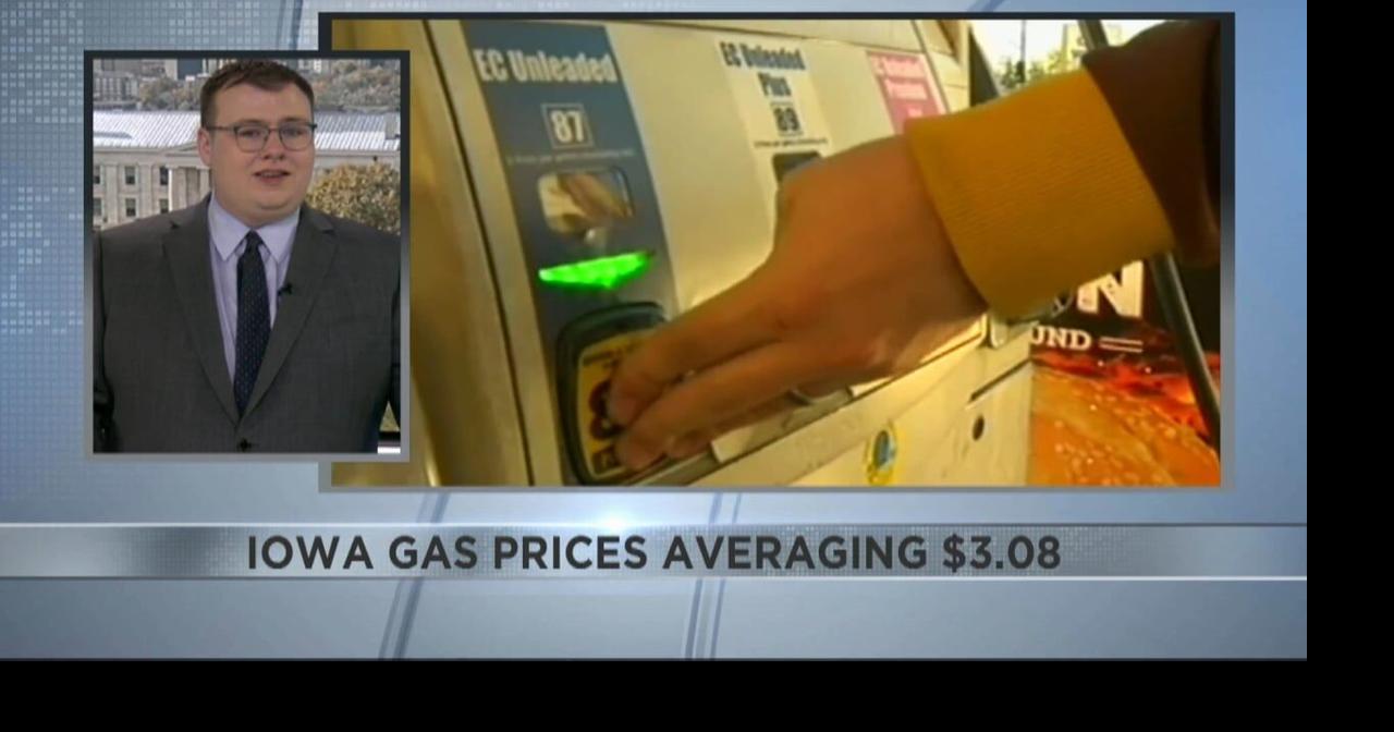 Iowa gas prices drop to 3.08 this week Video