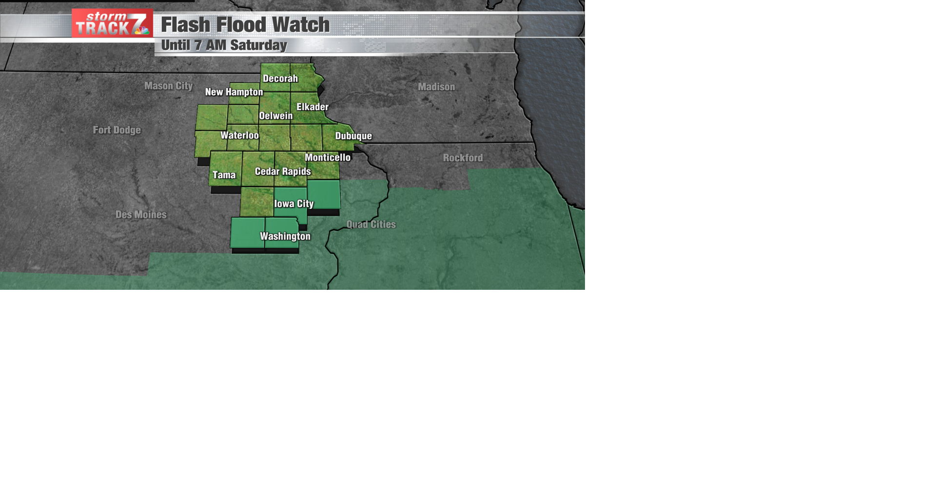 TRACKING: Showers/Storms into the weekend | Archive | kwwl.com