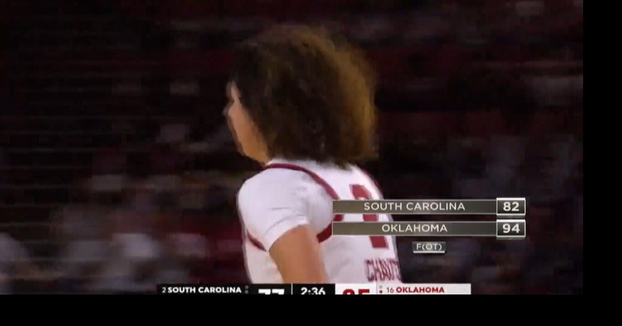 Oklahoma Women upset number 2 South Carolina 94-82 in overtime