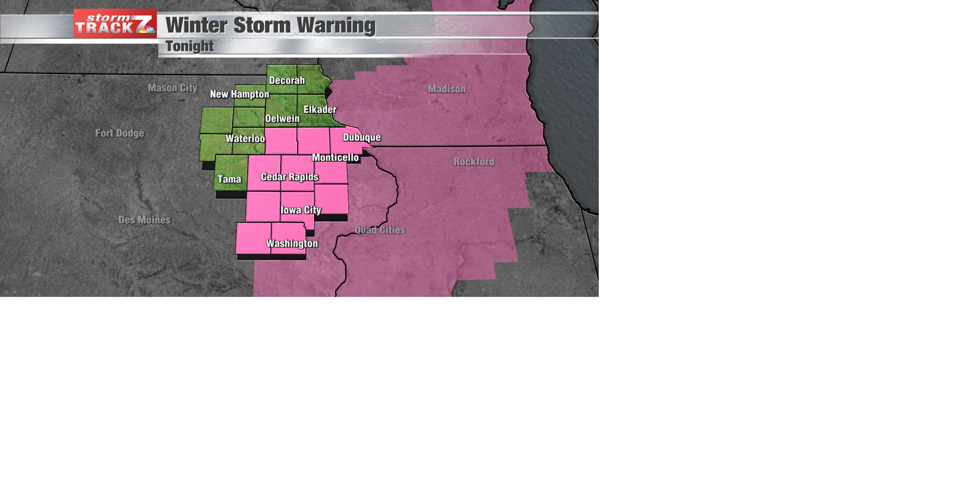 TRACKING: Snow tapers off and wind diminishes overnight | Forecast ...