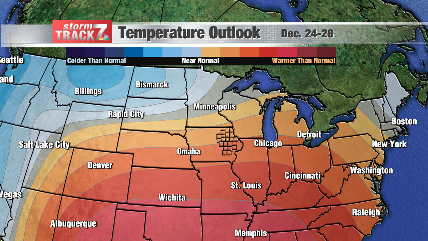 Tracking Seasonal Temps With A Mix Of Sun Clouds Forecast Kwwl Com