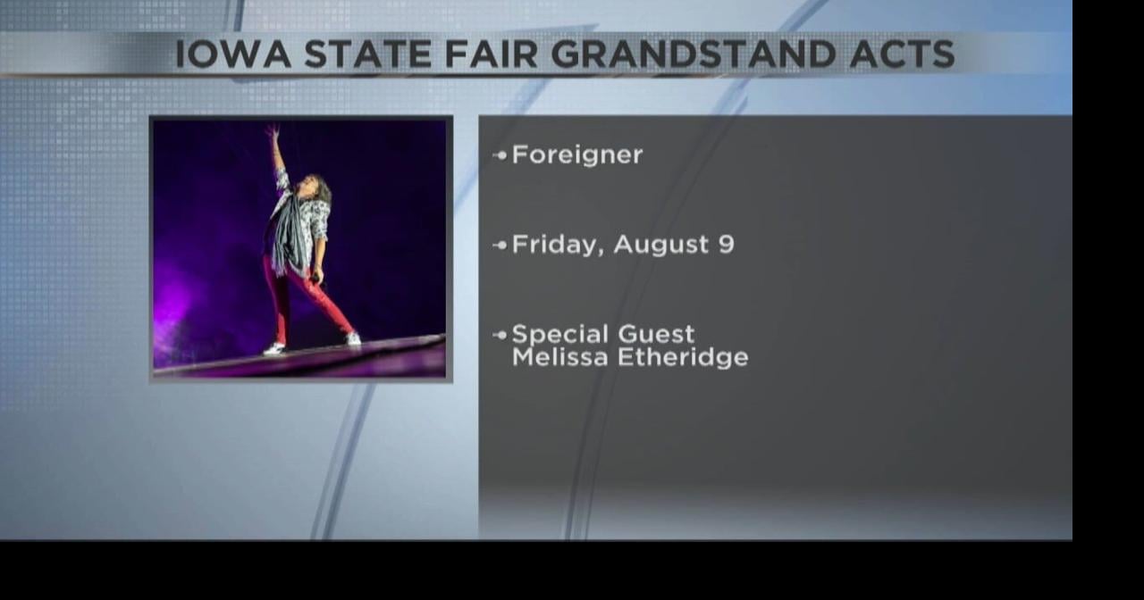 Iowa State Fair Grandstand acts announced Video