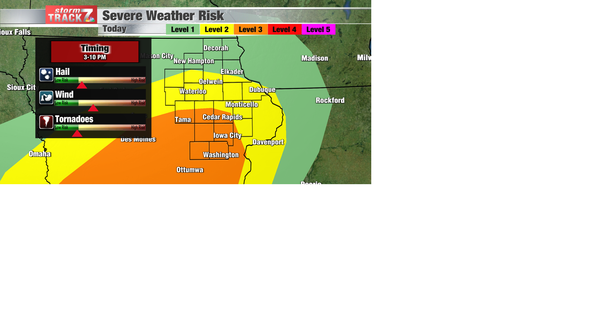 TRACKING: Heavy rain; strong to severe storms possible | Forecast ...