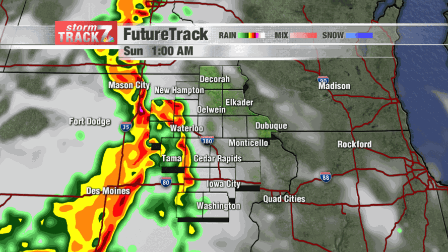 TRACKING: Pleasant Friday but a warm and humid weekend with storm ...