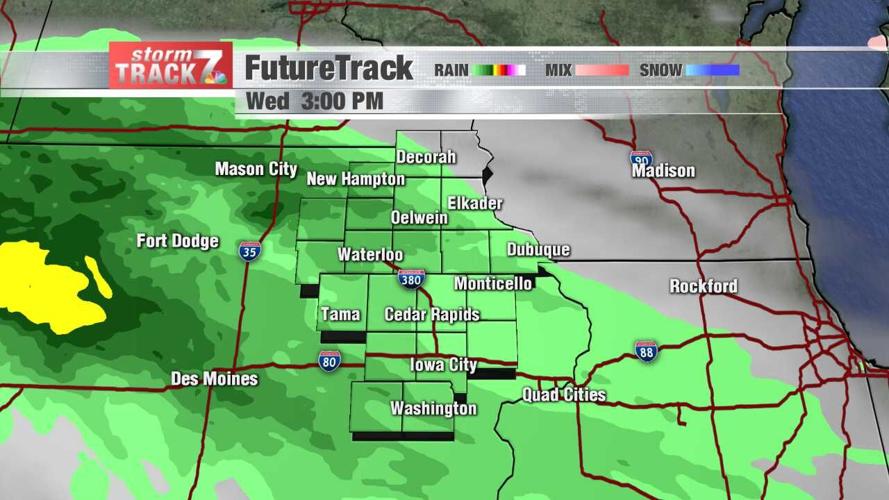 TRACKING: Chances of rain through Thursday | Archive | kwwl.com