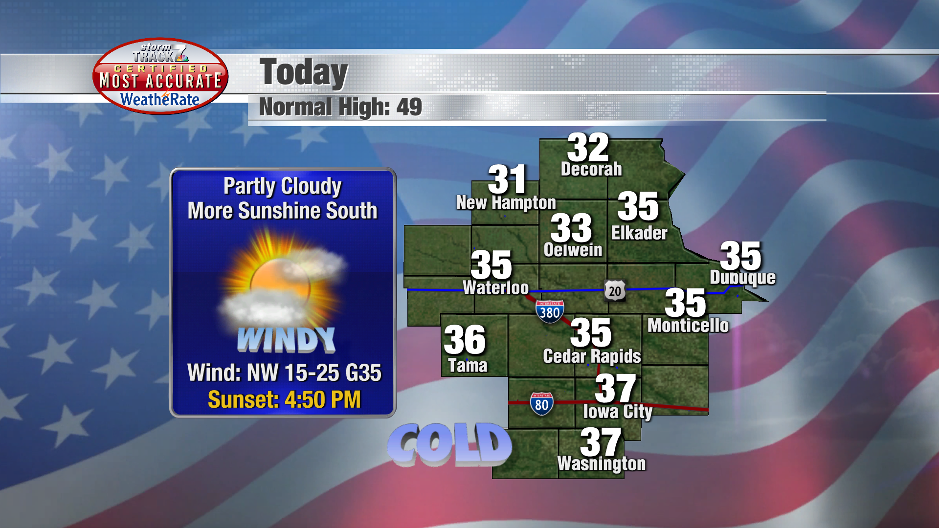 TRACKING: The Cold Is Back | Forecast | Kwwl.com