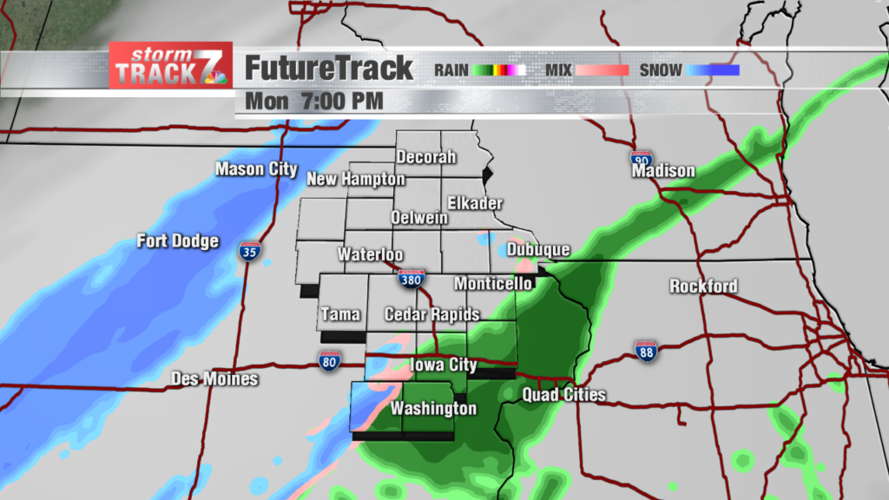 TRACKING: Breezy and warmer today; Scattered storms tonight | Archive ...