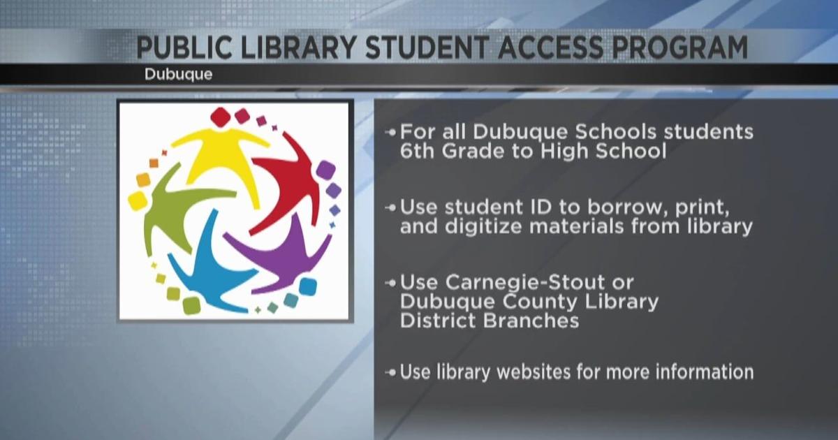 Dubuque Public Library continues student access program Dubuque