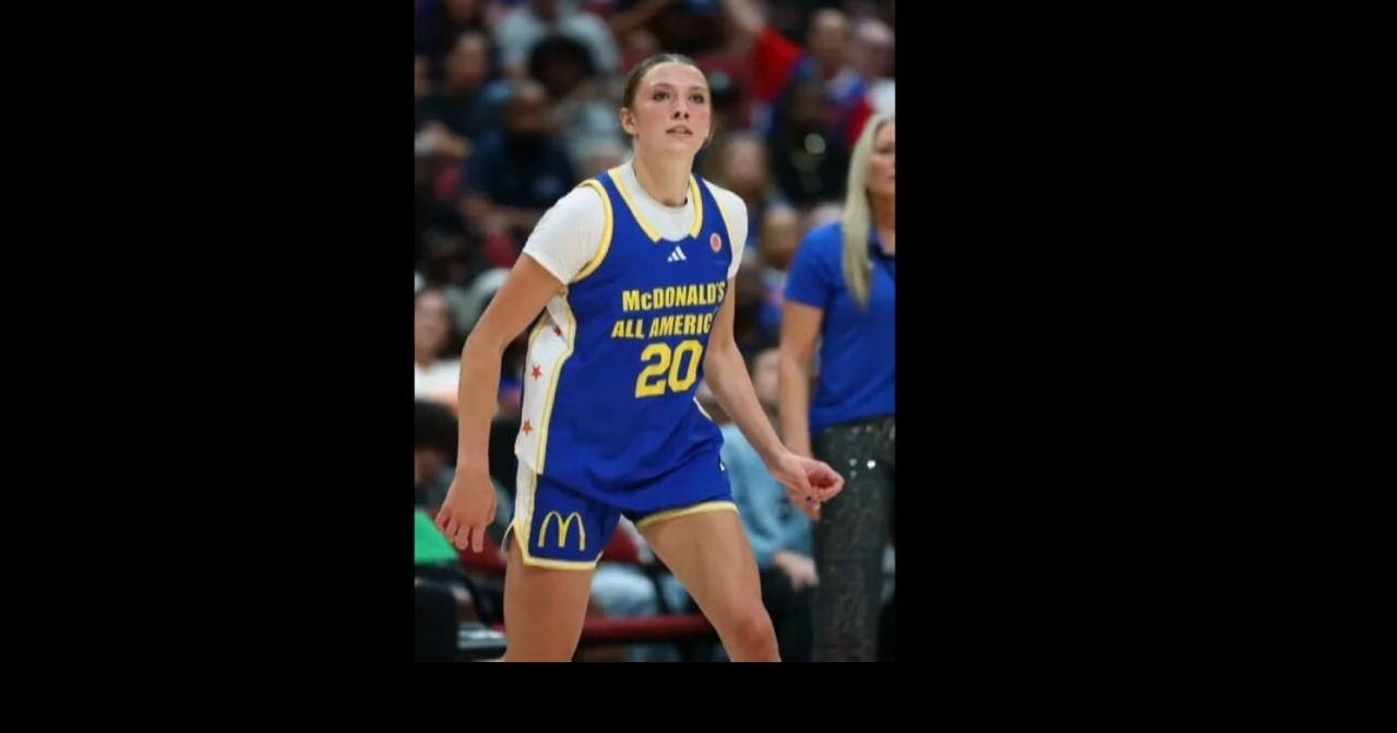 Iowa Hawkeye Women's Basketball Freshman McKenna Woliczko