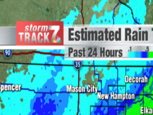 24 Hour Rain Totals Schnack S Weather Blog Kwwl Com