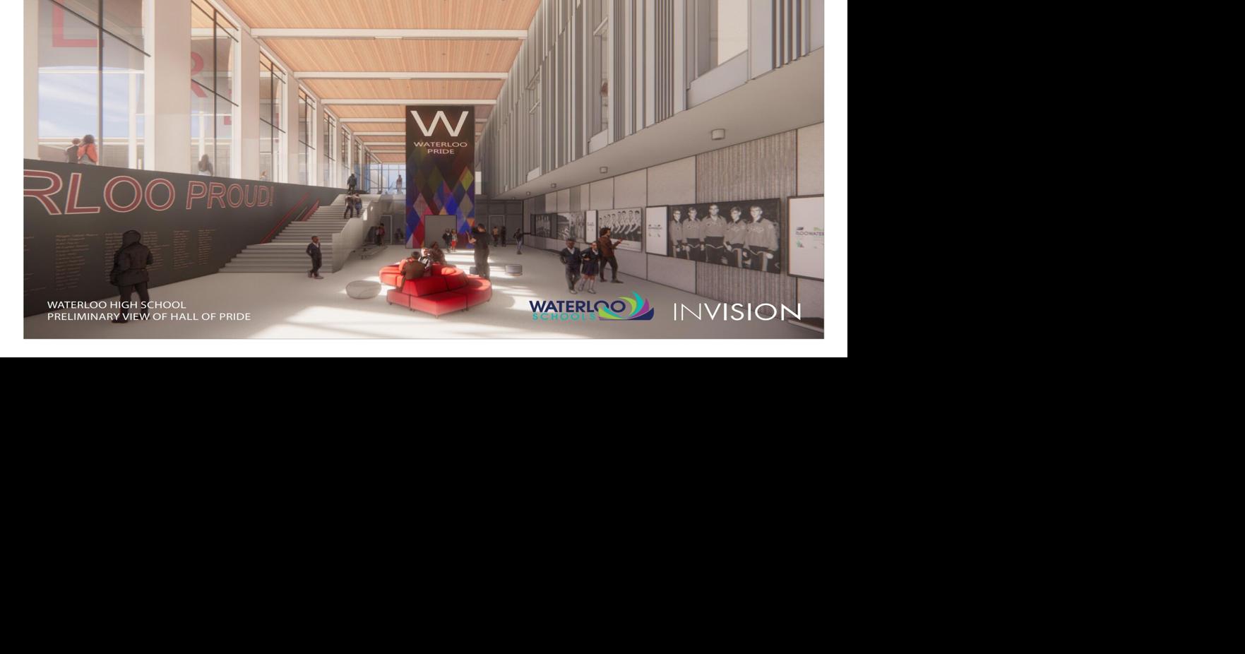 Waterloo Community School District unveils renderings of proposed high