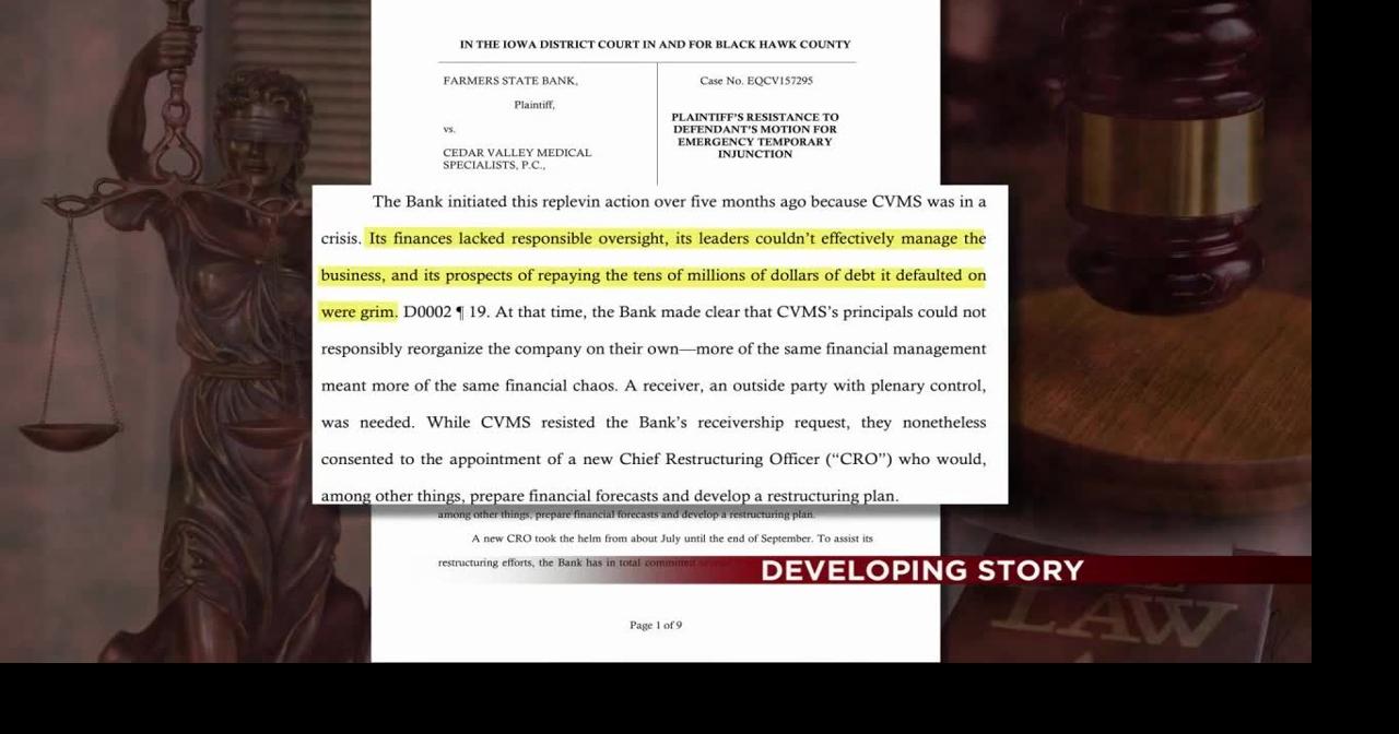 CVMS Physician Leadership Issues Statement in legal dispute with ...