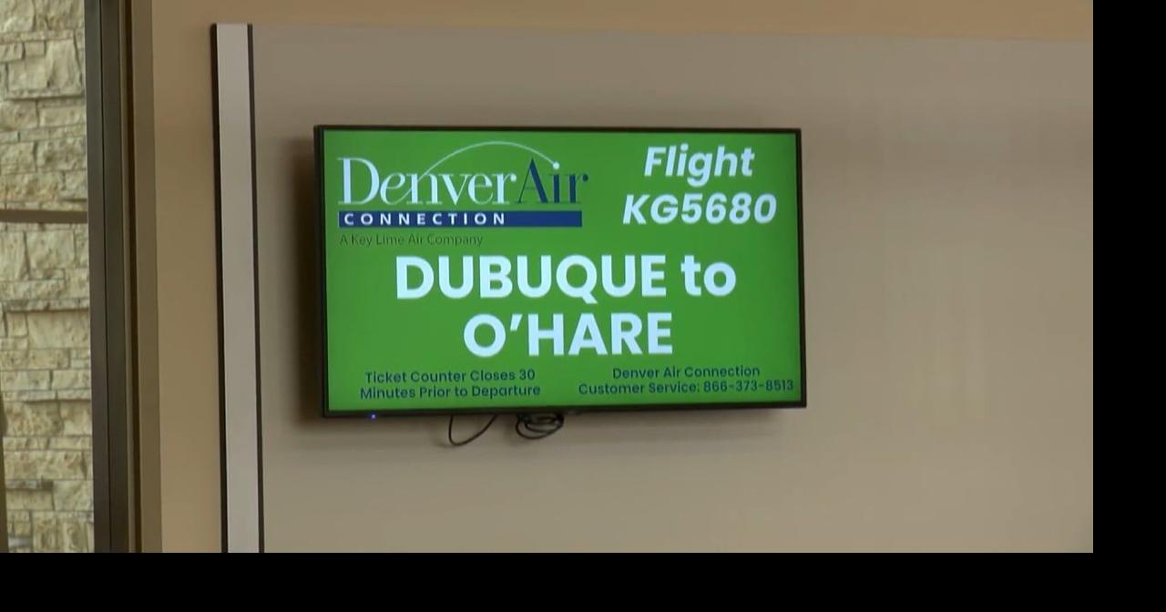 Dubuque flights grounded: Denver Air service officially ends