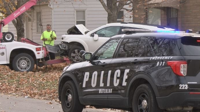 Driver Leads Waterloo Police On Vehicle Pursuit, Crashes Car And Breaks ...