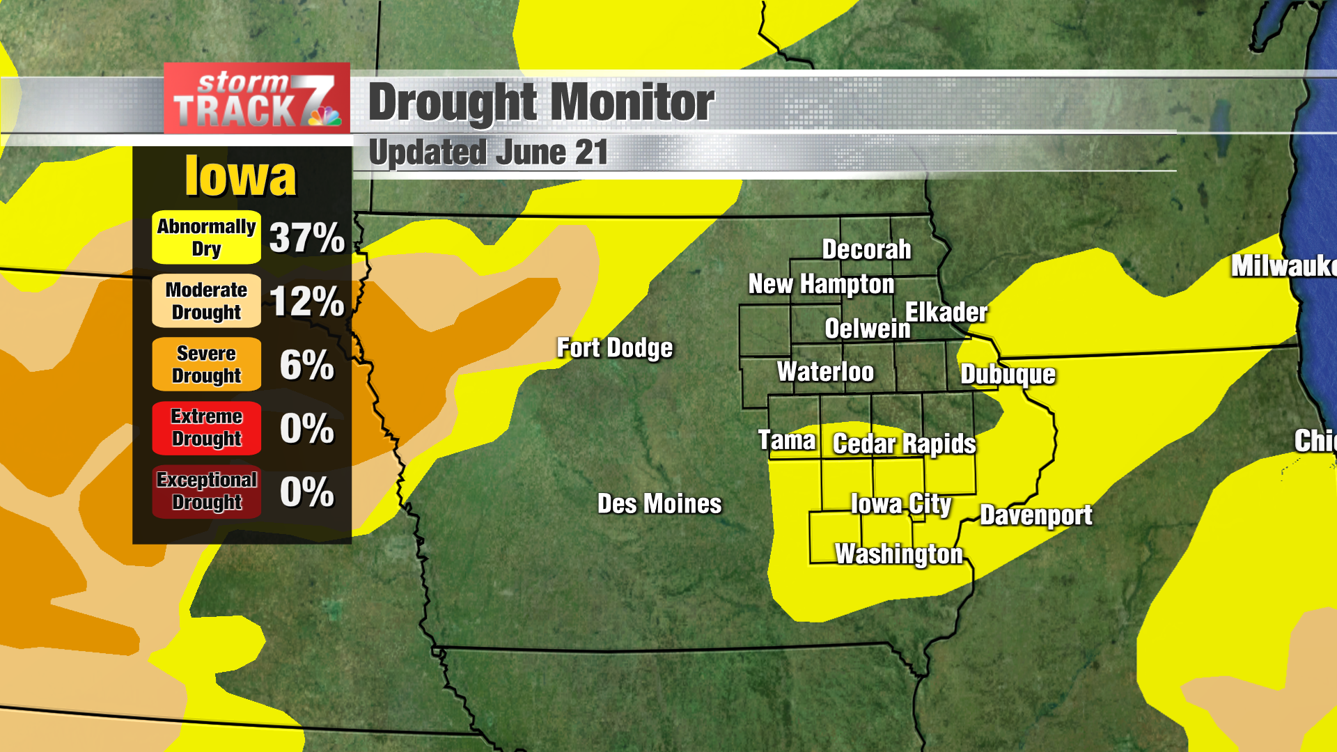 Drought Monitor Update Thursday, June 23 | Schnack's Weather Blog ...