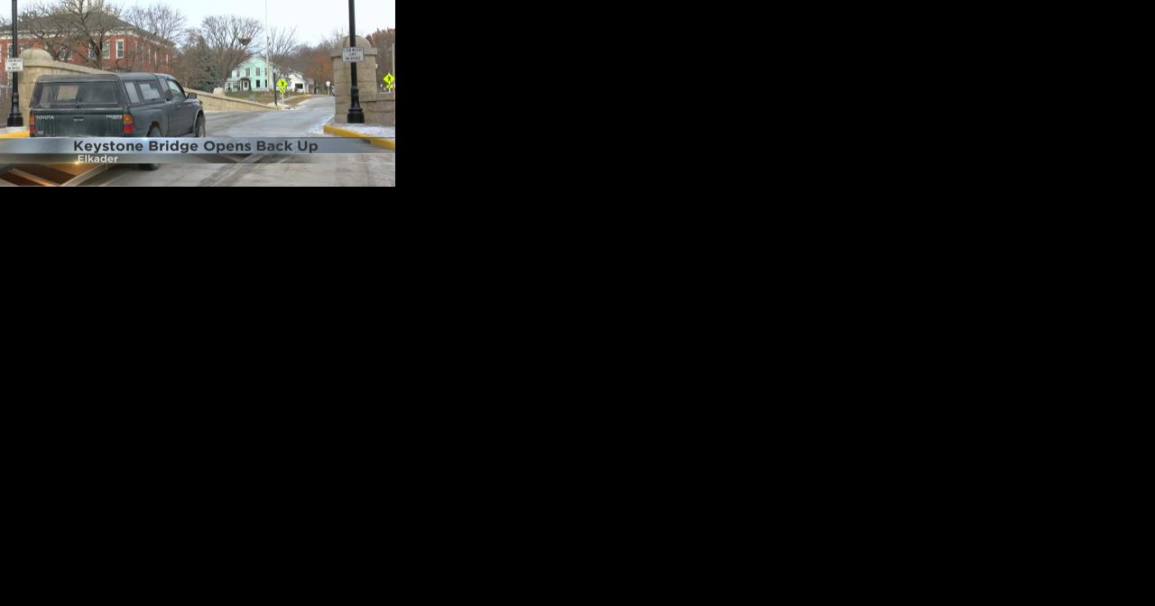City of Elkader holds ceremony for reopening of Keystone Bridge - Vimarsana News