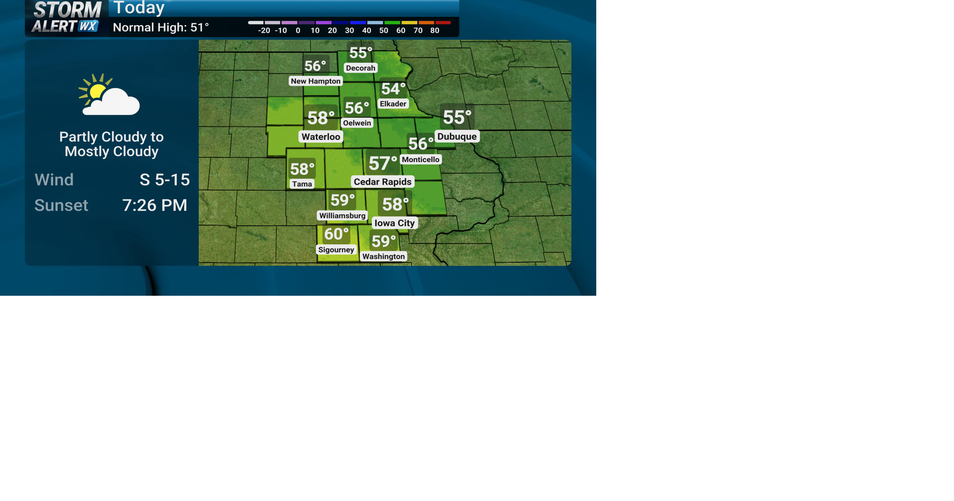 TRACKING: Warming up | Forecast | kwwl.com