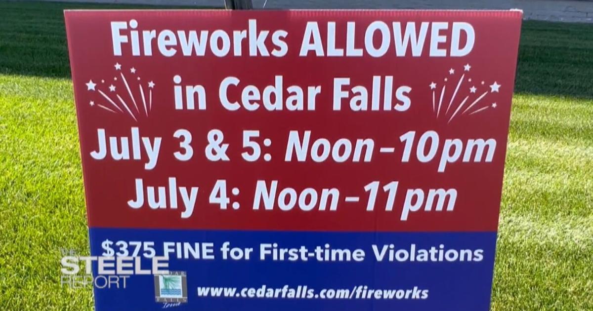 Cedar Falls Fireworks allowed 4th of July holiday weekend for first