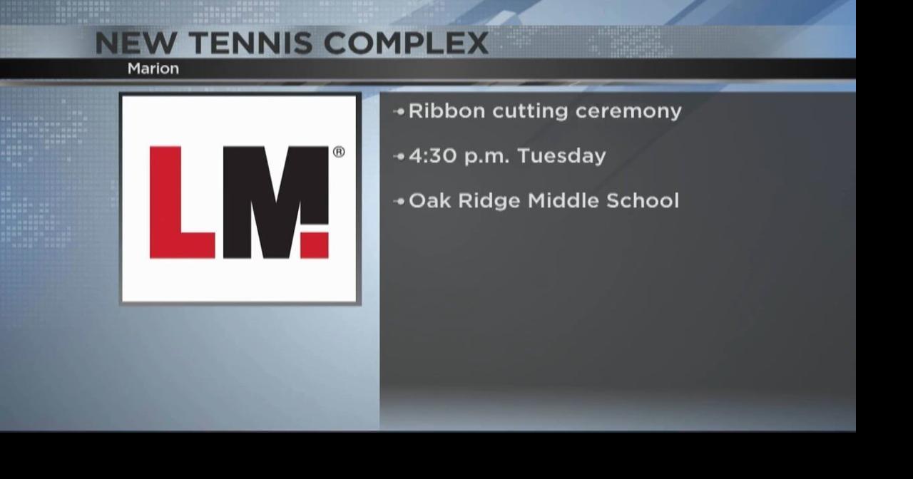 LinnMar School District holding ribbon cutting for new tennis complex