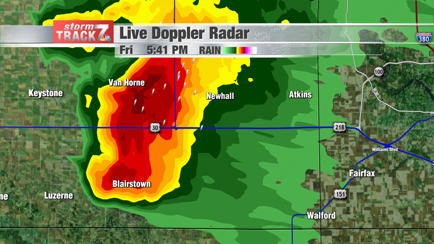 Tornado near Blairstown late Friday afternoon Schnack's Weather Blog