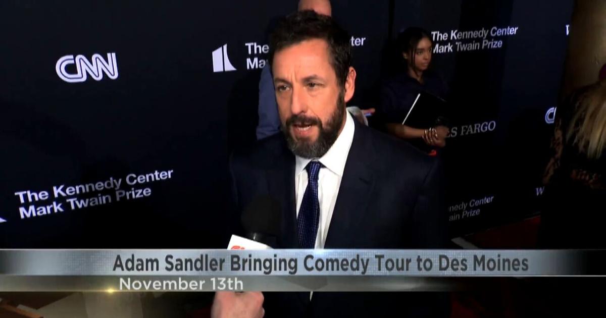 Adam Sandler Des Moines 2025