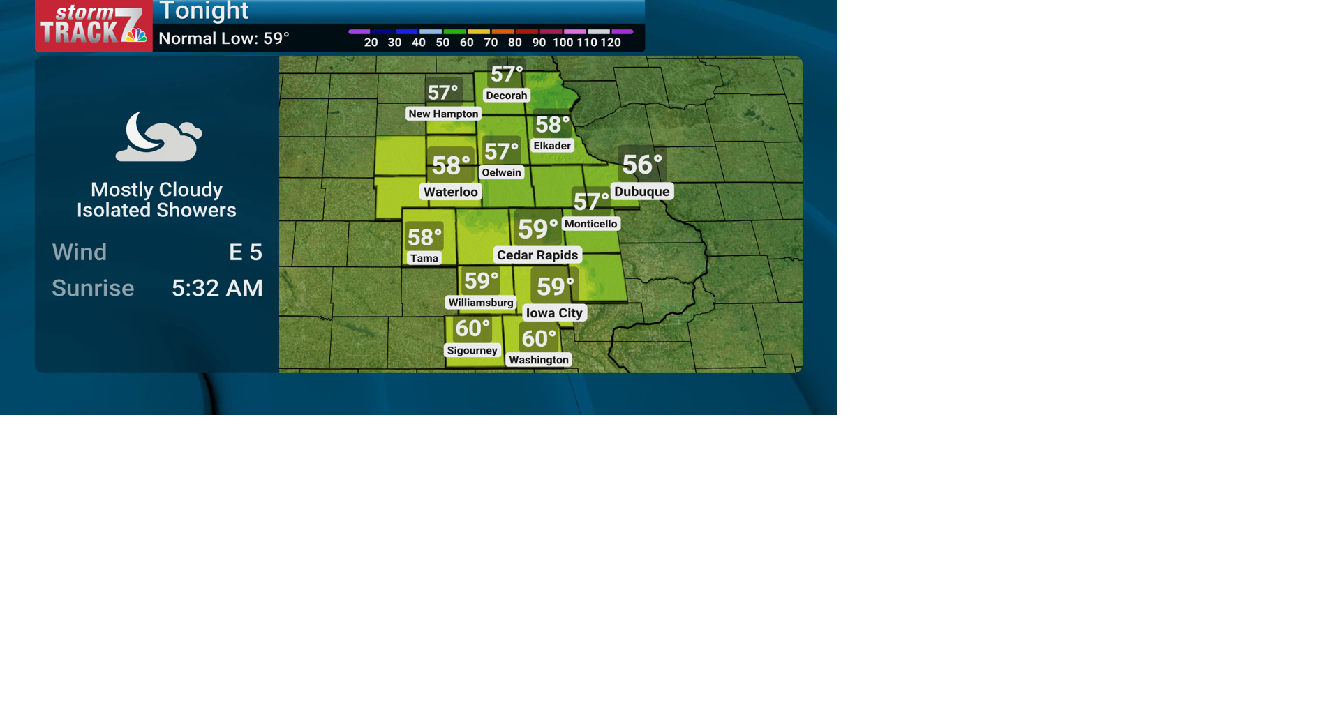 TRACKING: Chances of rain this weekend | Forecast | kwwl.com