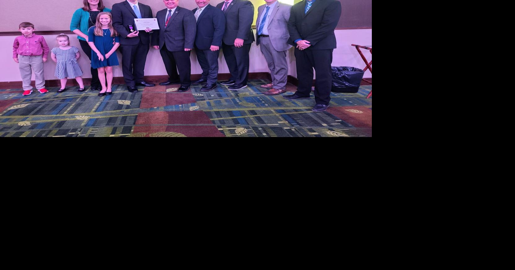 Deputy injured in 2021 Coggon robbery awarded Purple Heart by Iowa