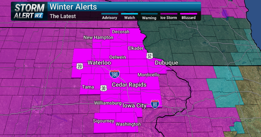 Dangerous Blizzard Conditions Expected with 60 mph Winds | Forecast ...