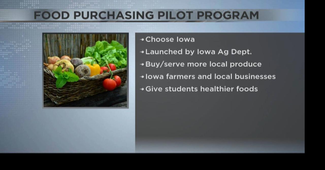 Iowa Dept. of Agriculture launches new local food purchasing pilot ...